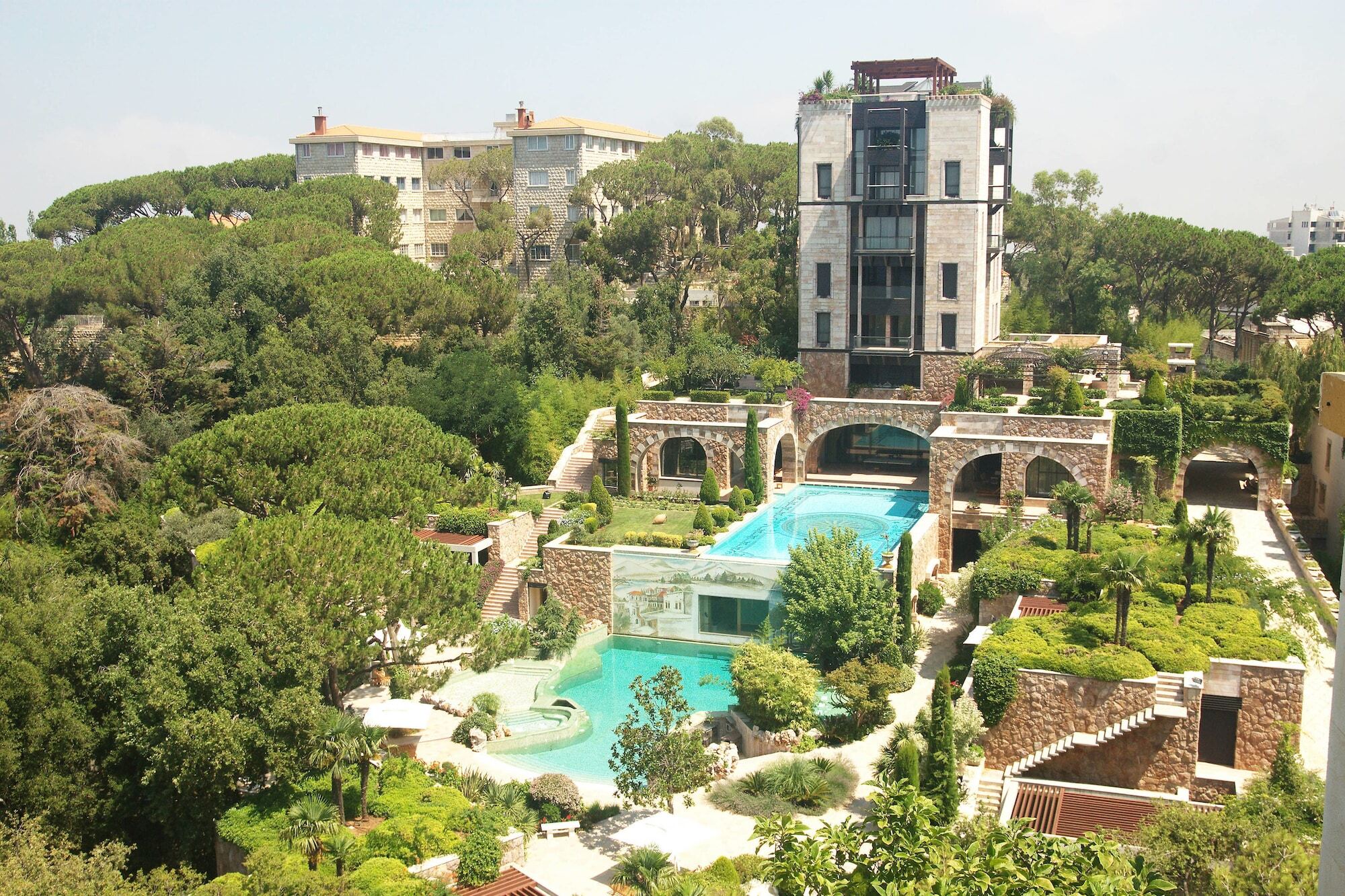 Grand Hills Hotel & Spa Brummana Esterno foto